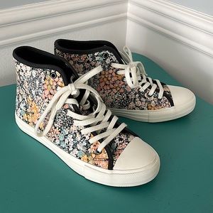 American Eagle Floral Hightops